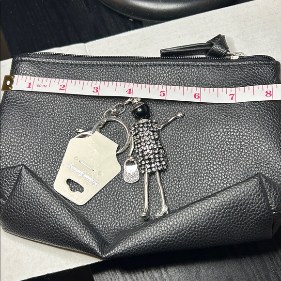 Sparkly Chic Lady Key Chain-PurseCharm and cosmetic bag NWT - Picture 10 of 12